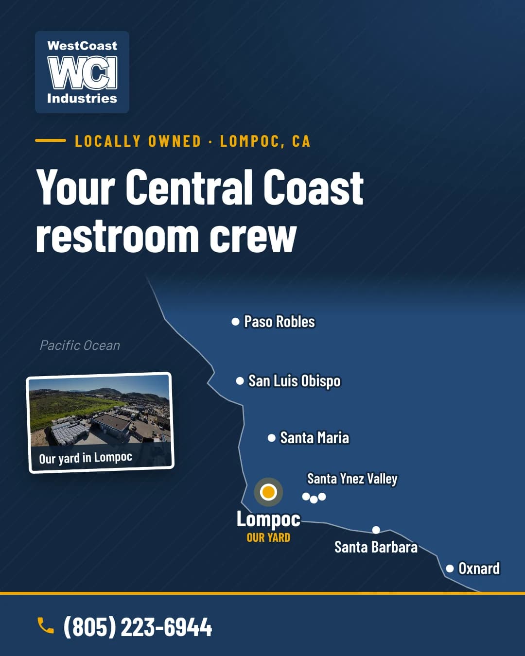 Your Central Coast restroom crew