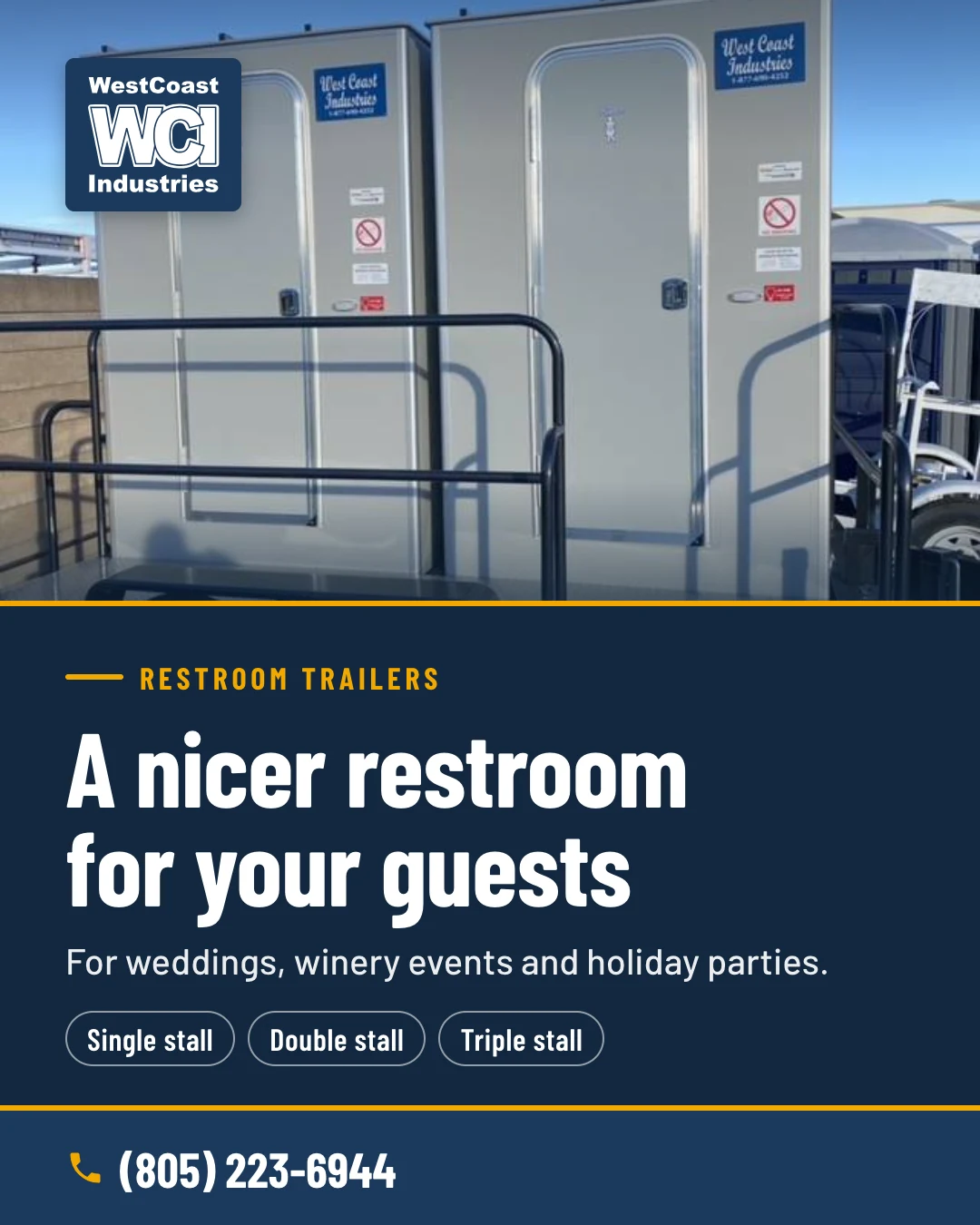 A nicer restroom for your guests